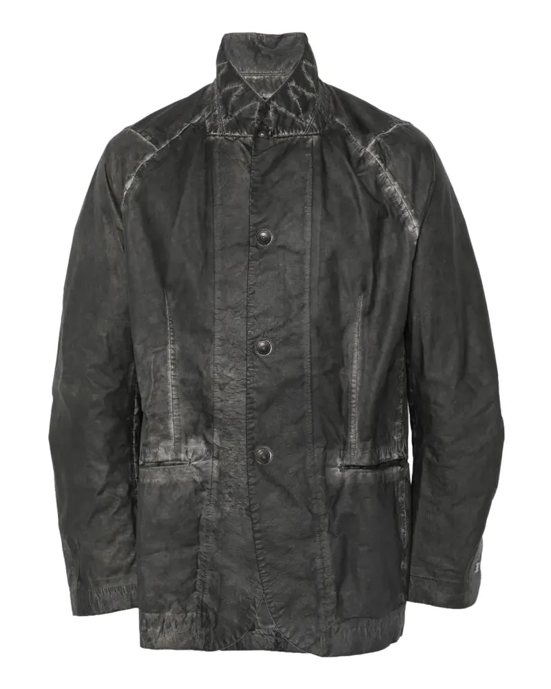 Isaac Sellam Jacke mit Knopfleiste - Schwarz Schwarz