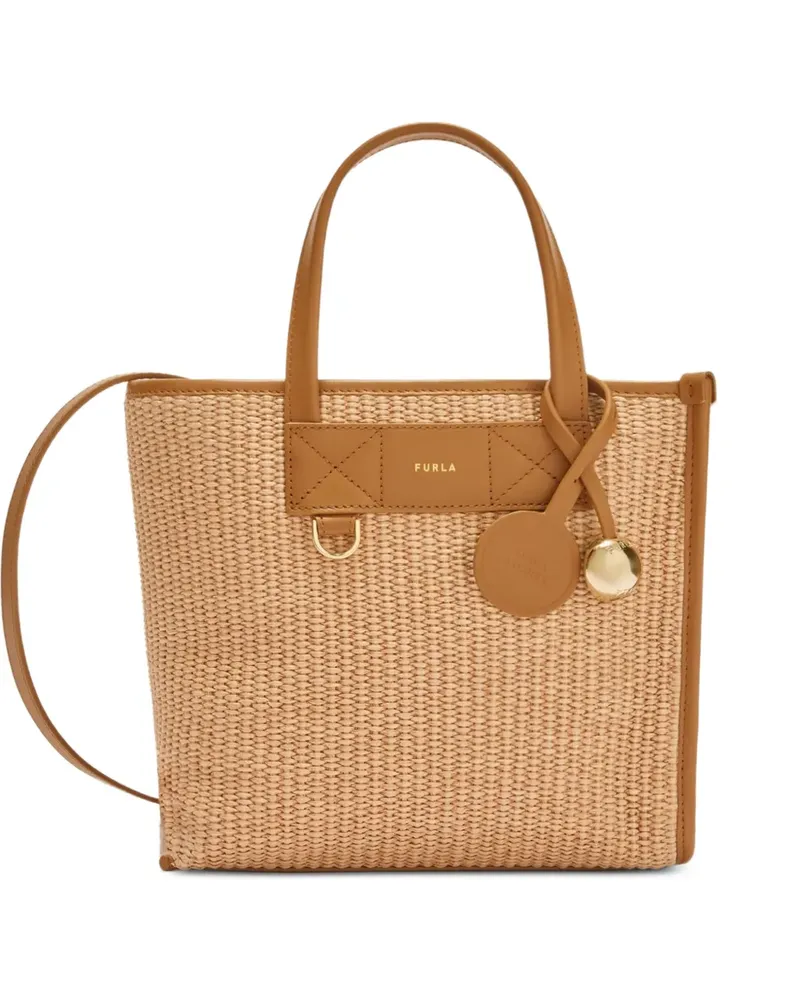 Furla Kleine Divide It Tote Bag - Nude Nude
