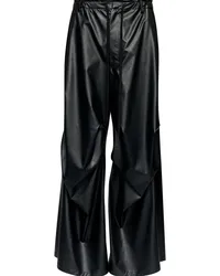 Maison Margiela Hose mit weitem Bein Schwarz