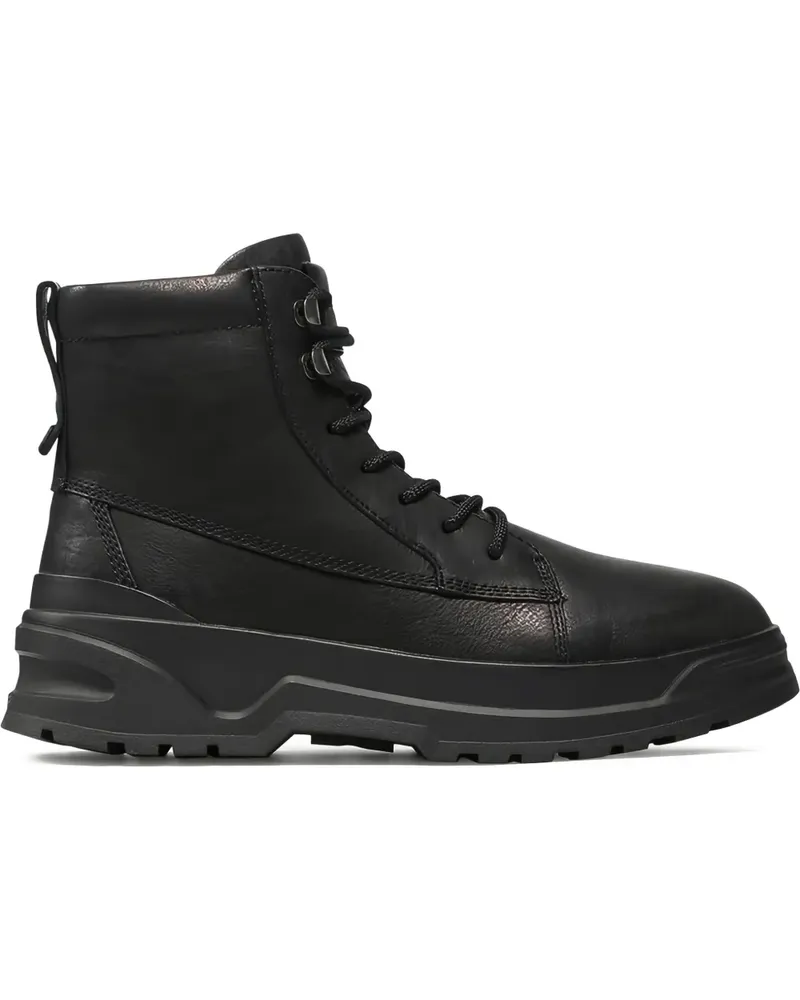 Vagabond Isac Schnürstiefel mit Plateau - Schwarz Schwarz