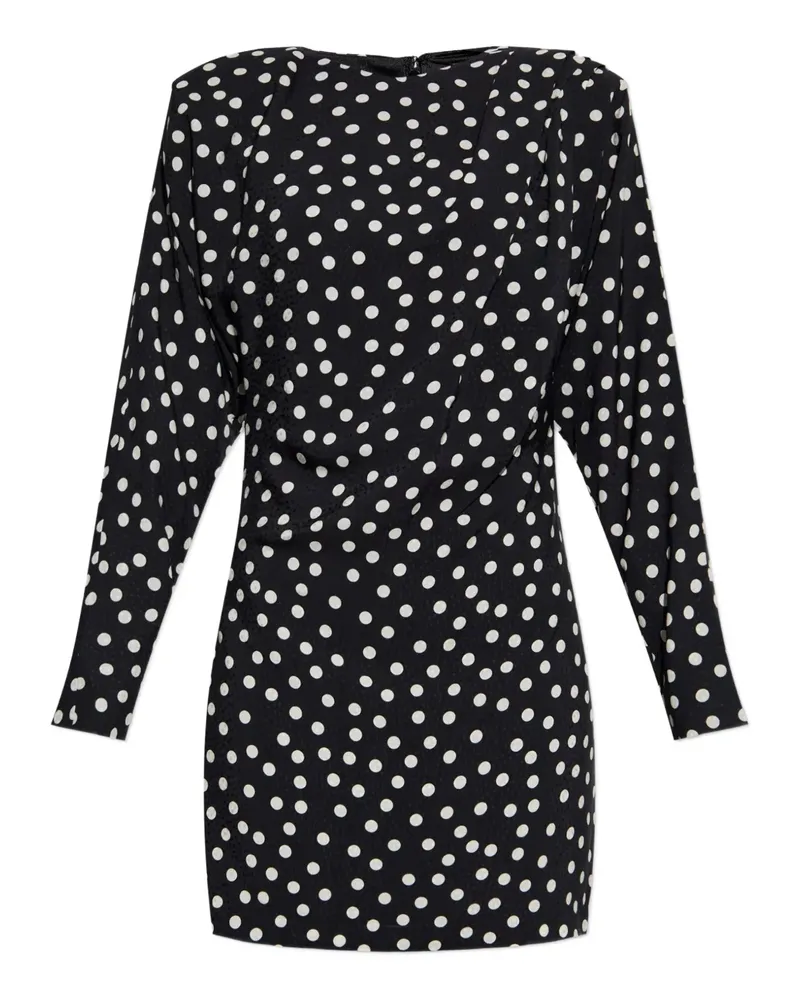 Anine Bing polka-dot mini dress - Schwarz Schwarz