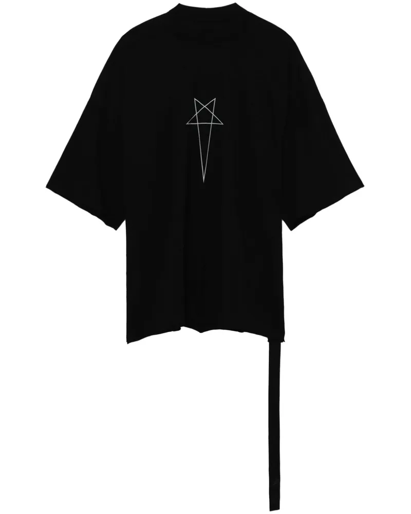 DRKSHDW by Rick Owens T-Shirt mit grafischem Print Schwarz