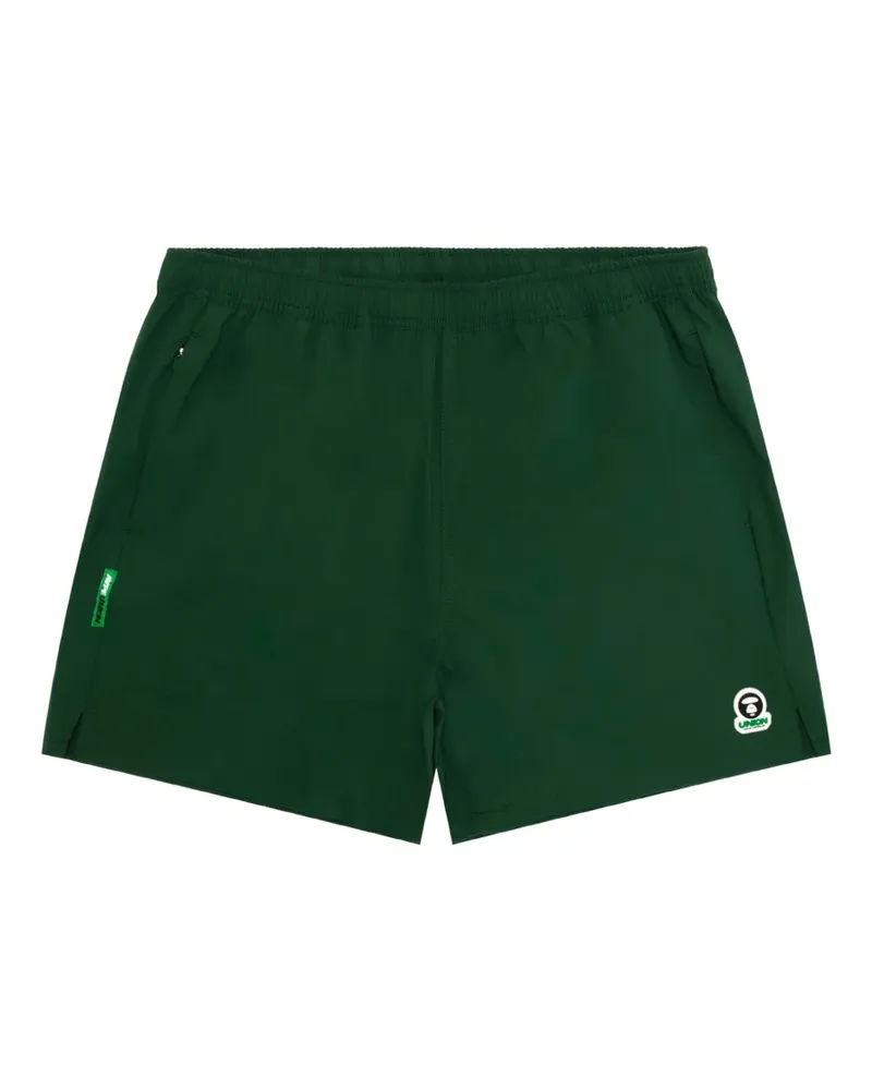BAPE Moonface track shorts - Grün Grün