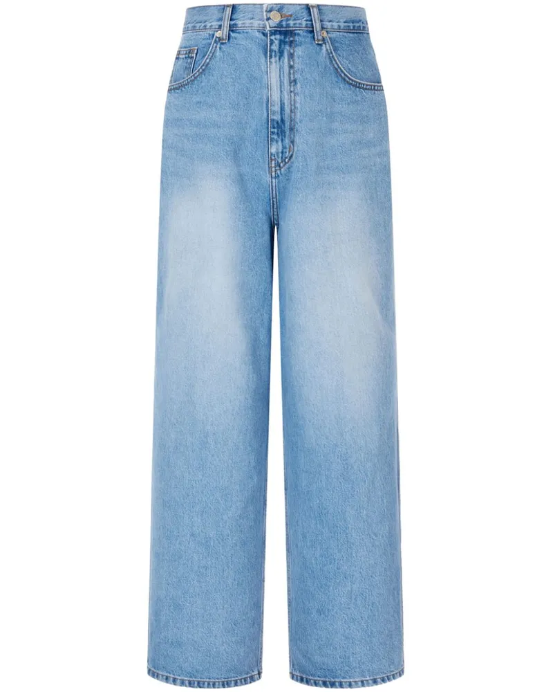STUDIO TOMBOY Jeans mit weitem Bein - Blau Blau