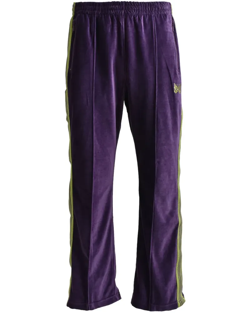 NEEDLES Jogginghose aus Velours - Violett Violett