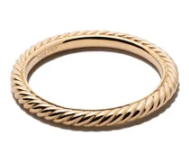 18kt Cable Collectibles Gelbgoldring