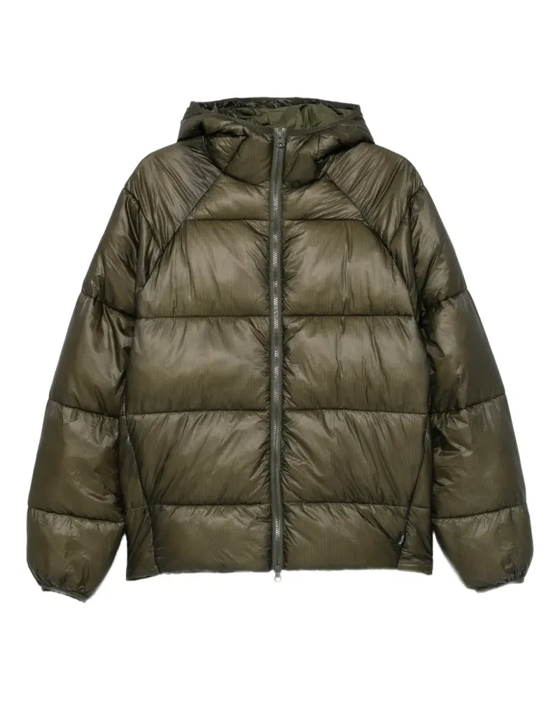 Arte Antwerp quilted hooded jacket - Grün Grün