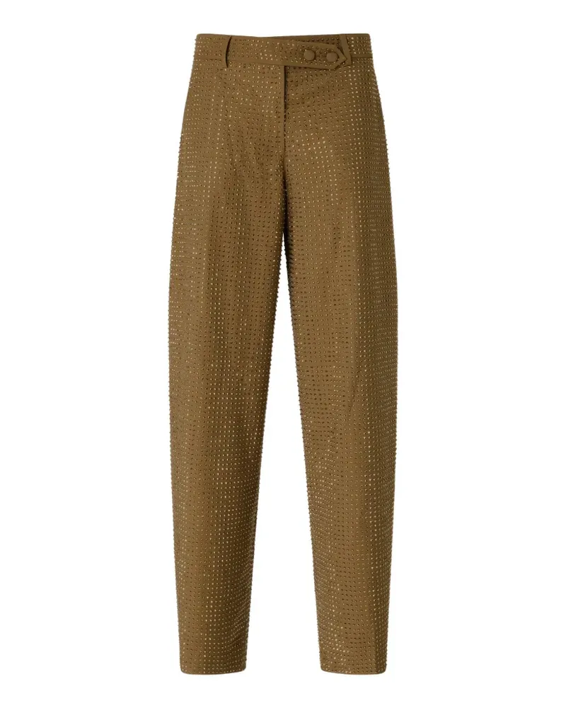 Pinko Hose mit Strassverzierung - Nude Nude
