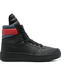 Tommy Hilfiger High-Top-Sneakers mit Schnürung Schwarz