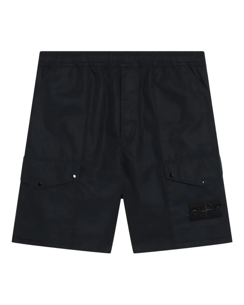 Stone Island patch-pockets bermuda shorts - Blau Blau
