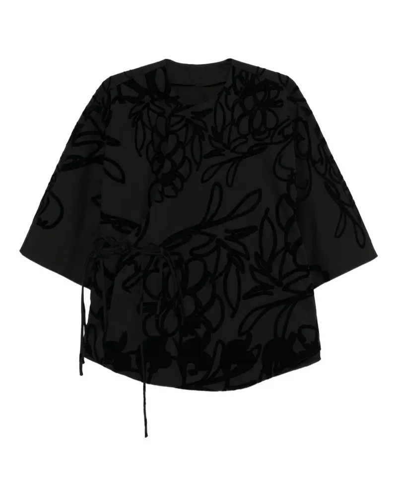 JNBY Jacke mit Print - Schwarz Schwarz