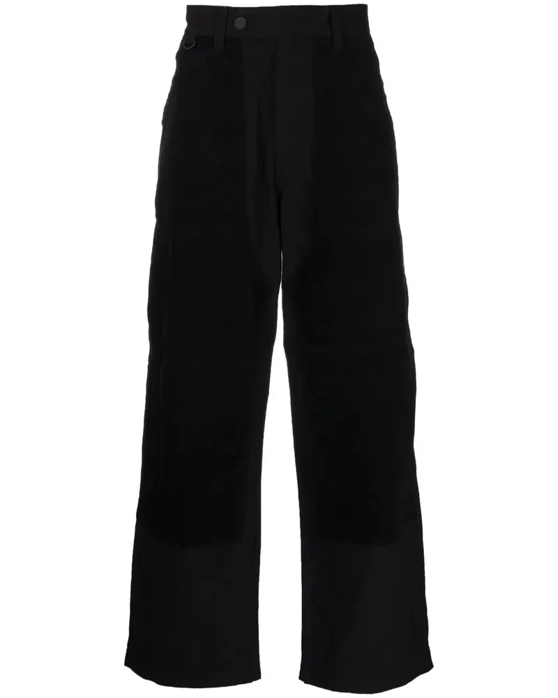 White Mountaineering Hose mit geradem Bein - Schwarz Schwarz