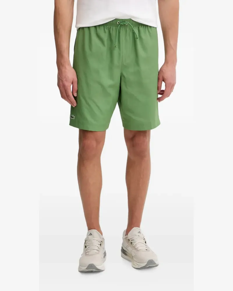 Lacoste logo-patch tennis shorts - Grün Grün