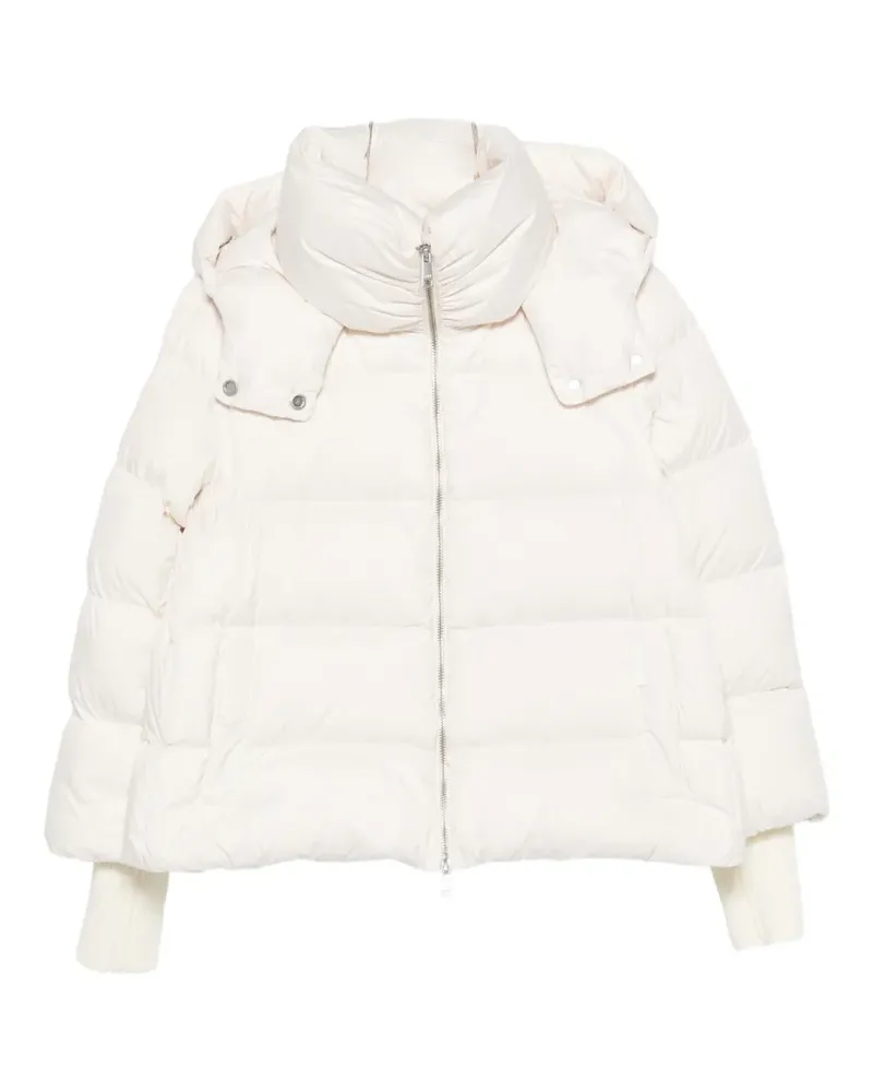 ADD hooded quilted down jacket - Nude Nude