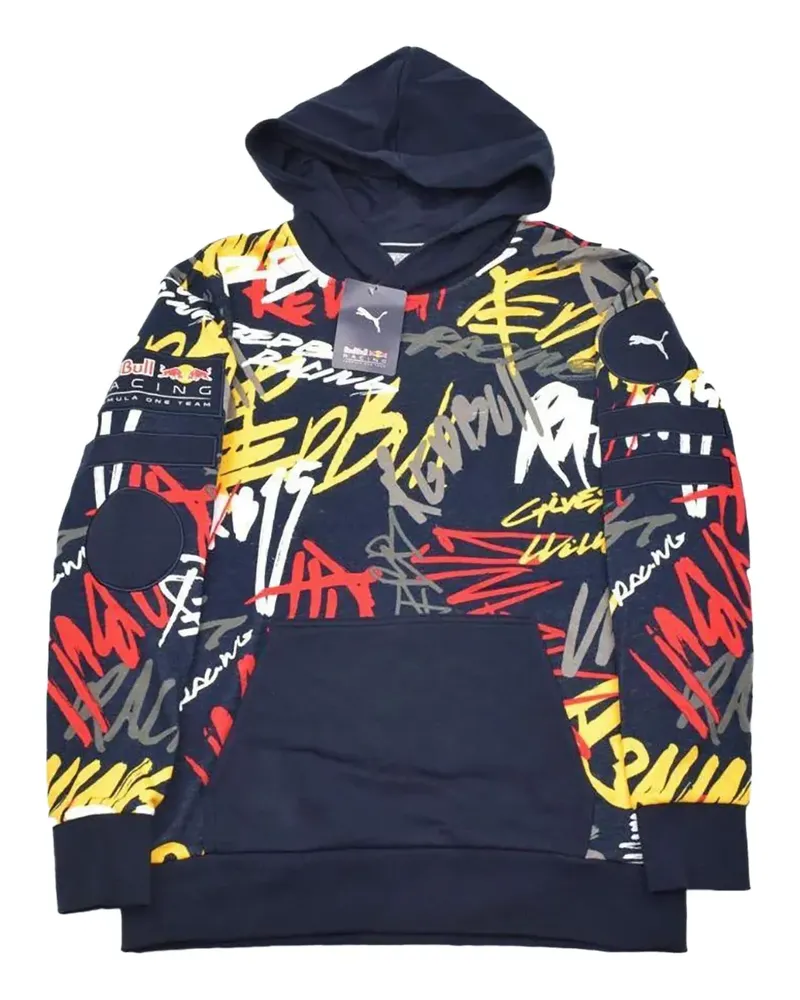 Puma Red Bull Racing Street Midlayer Red Bull Racing Hoodie - Blau Blau
