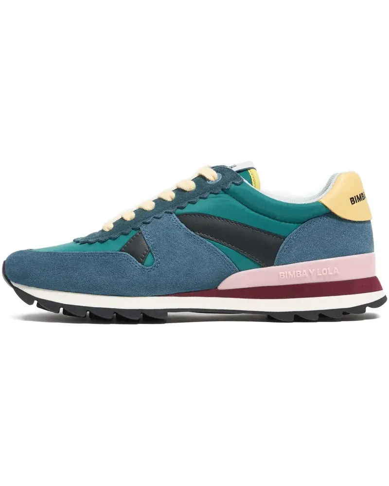 BIMBA Y LOLA Sneakers mit Logo-Print - Grün Grün