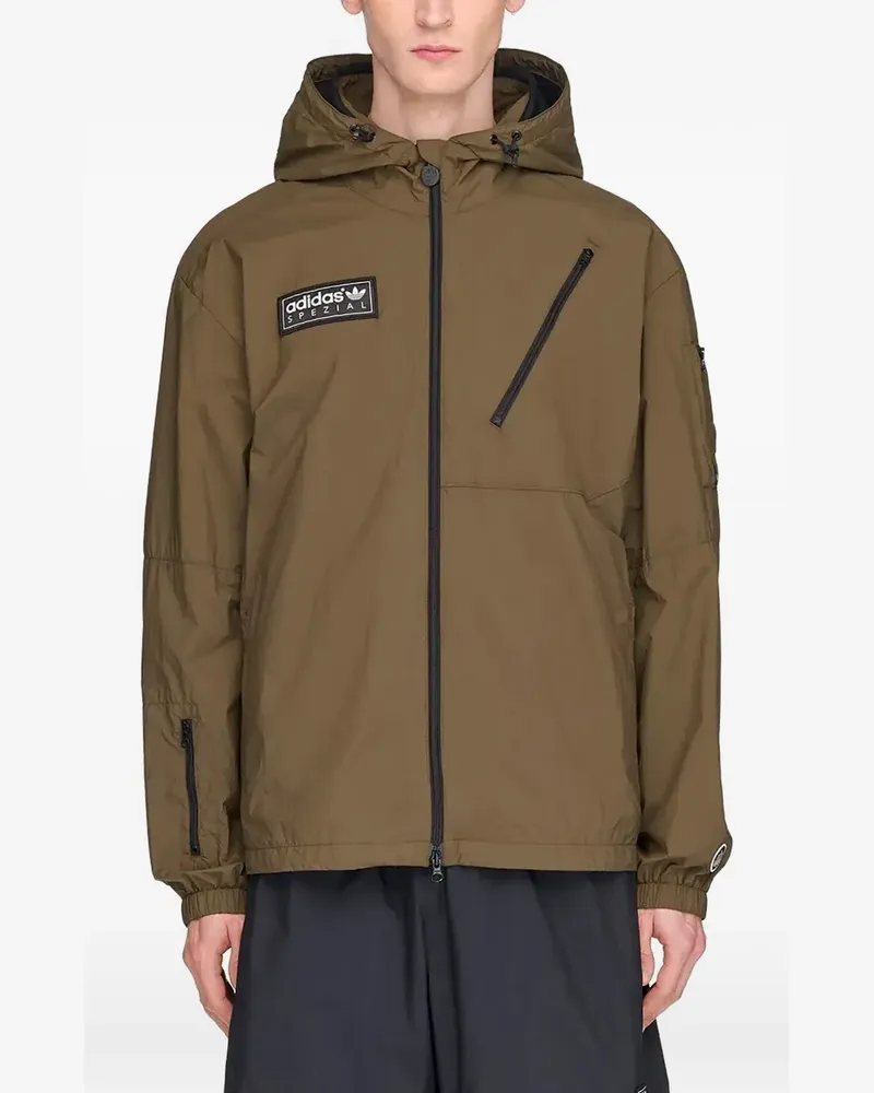 adidas Spzl Buckstead Kapuzenjacke - Braun Braun