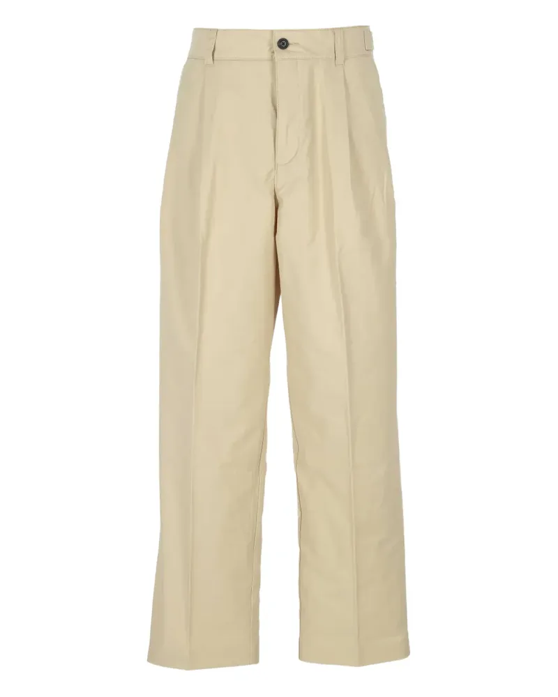 HUGO BOSS Hose mit Falten - Nude Nude