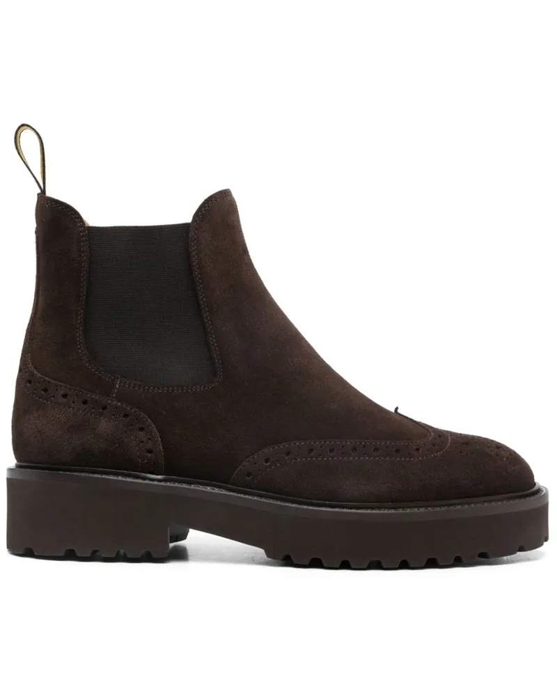 Doucal´s Stiefel aus Wildleder - Braun Braun