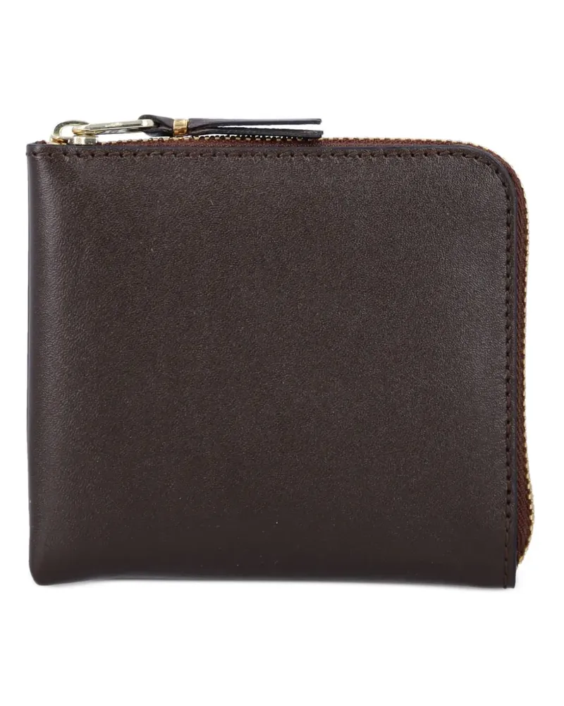 Comme des Garçons zip small wallet - Braun Braun