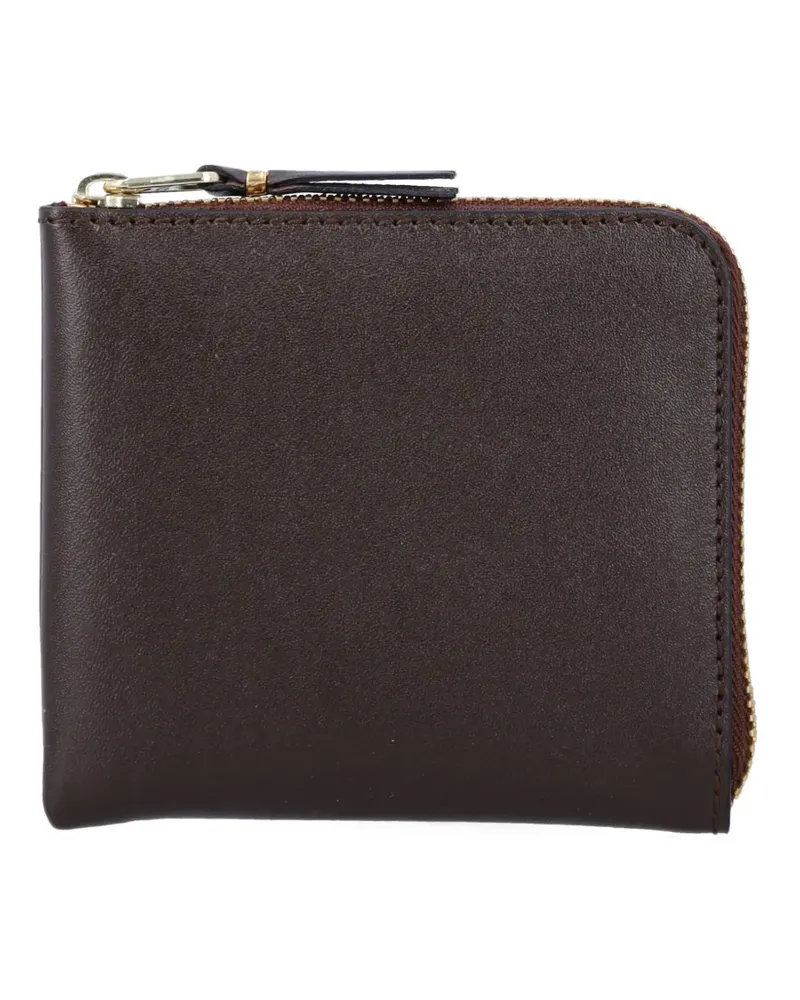 Comme des Garçons zip small wallet - Braun Braun