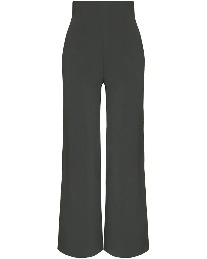 Gloria Coelho Hose mit hohem Bund - Grau Grau