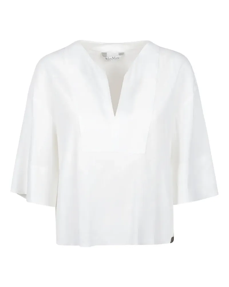 Max Mara Sospiro blouse - Weiß Weiß