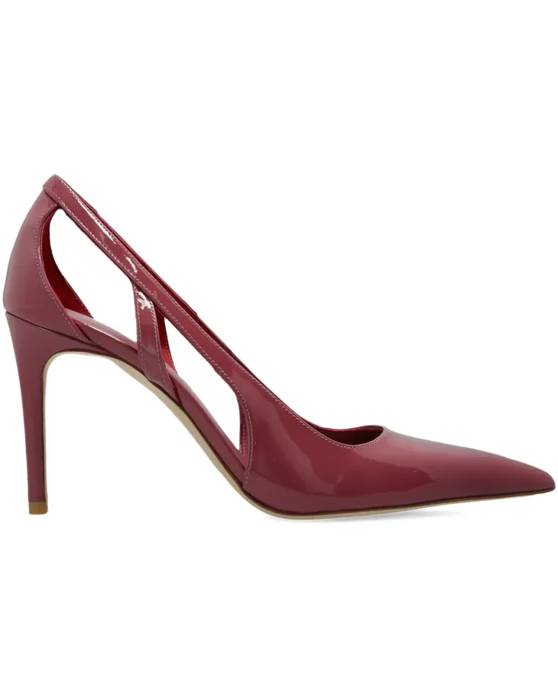 Stuart Weitzman Stuart Power Cutout 85 pumps - Rosa Rosa