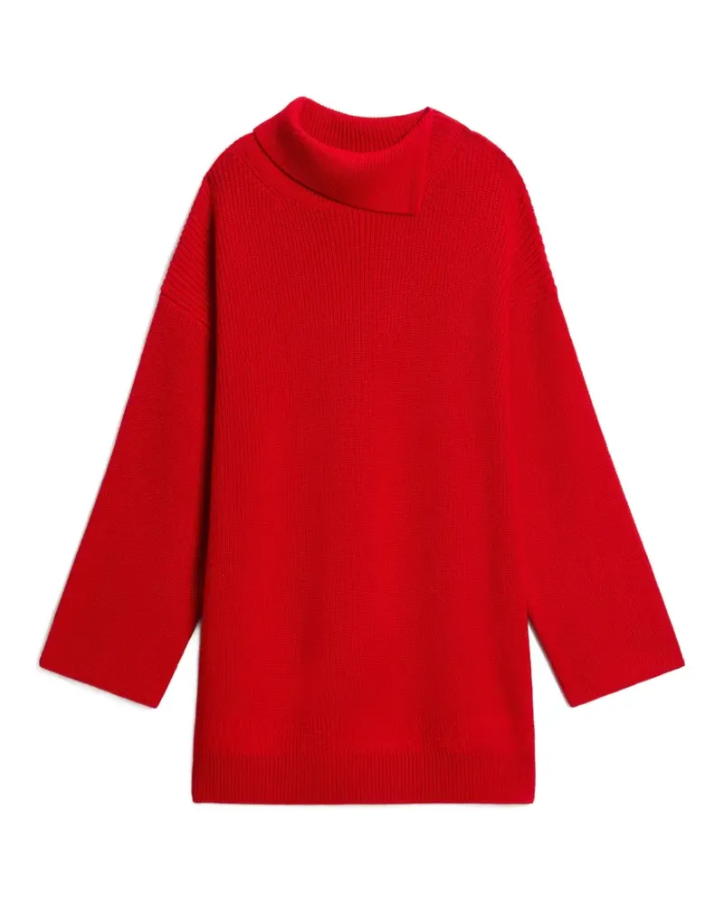Woolrich Gerippter Rollkragenpullover - Rot Rot
