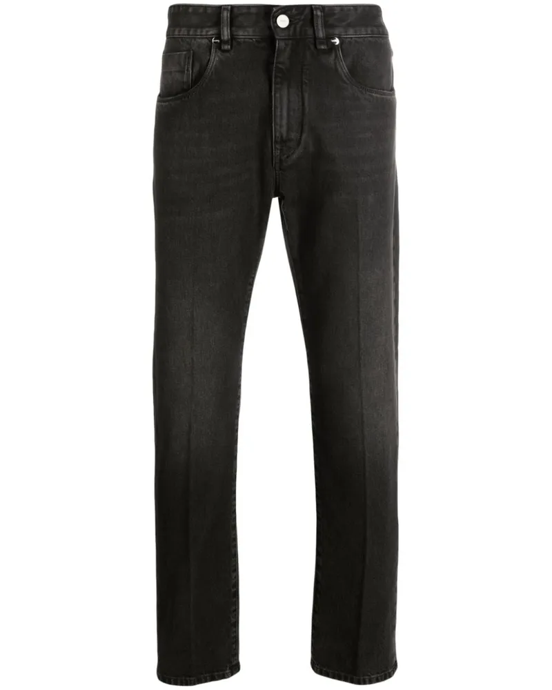 Fendi Jeans mit geradem Schnitt Schwarz