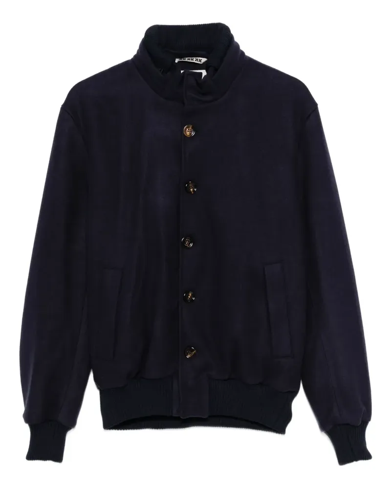 KIRED Bomberjacke mit Knopfverschluss - Blau Blau