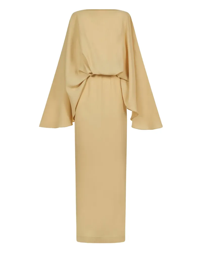 Taller Marmo Drapiertes Eolia Maxikleid - Nude Nude