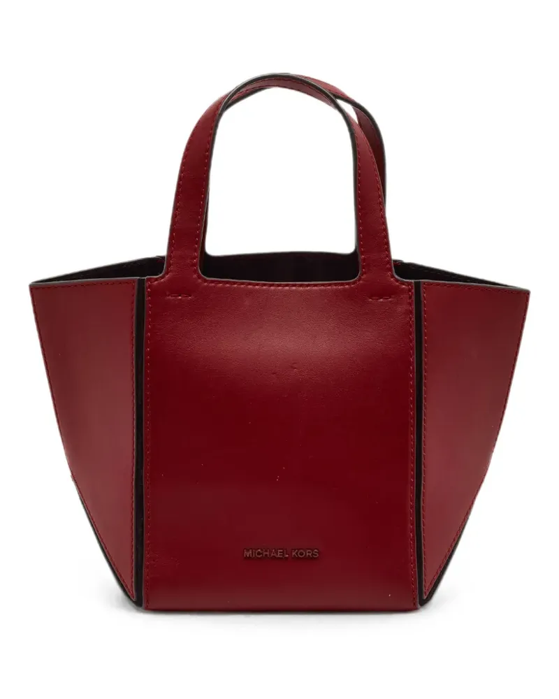 Michael Kors small Jordi leather tote bag - Rot Rot