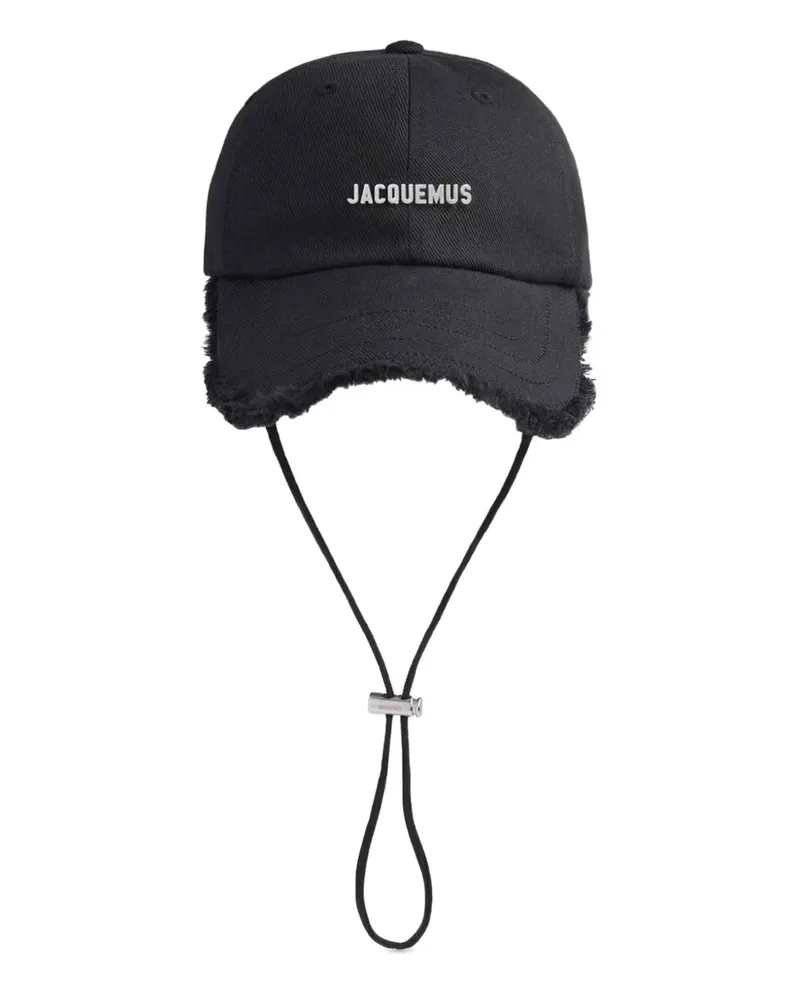 Jacquemus Artichaut Baseballkappe - Schwarz Schwarz