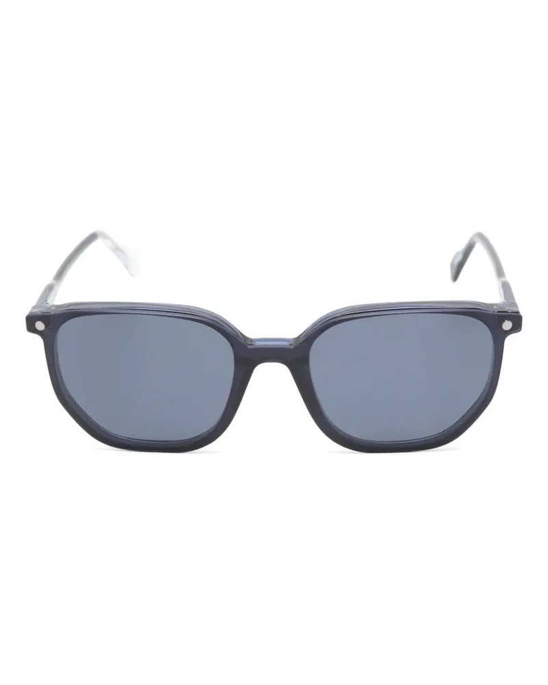 SNOB Milano Velasca Brille mit eckigem Gestell - Blau Blau