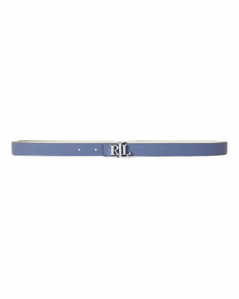 Ralph Lauren Gürtel mit Logo-Schild - Blau Blau