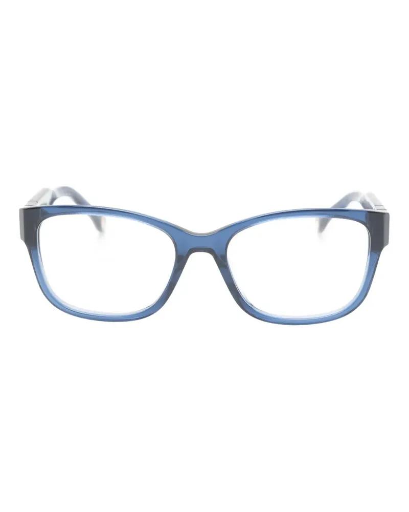 Carolina Herrera New York Brille mit eckigem Gestell - Blau Blau