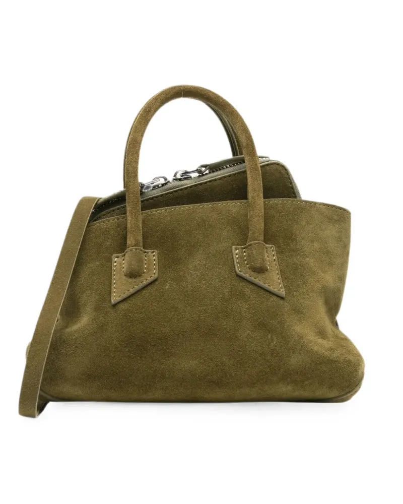 ATTICO mini La Passeggiata tote bag - Grün Grün