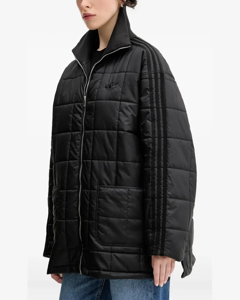 adidas 3-Stripes Jacke - Schwarz Schwarz