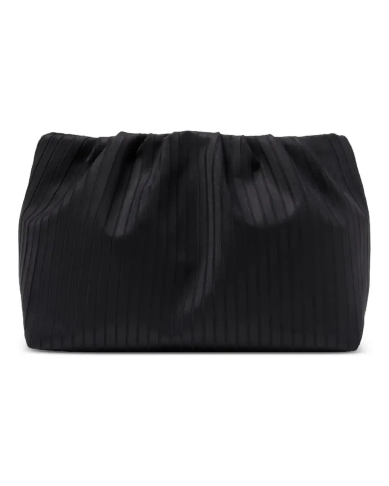 Eres Geraffte Soiree Paradise Clutch - Schwarz Schwarz