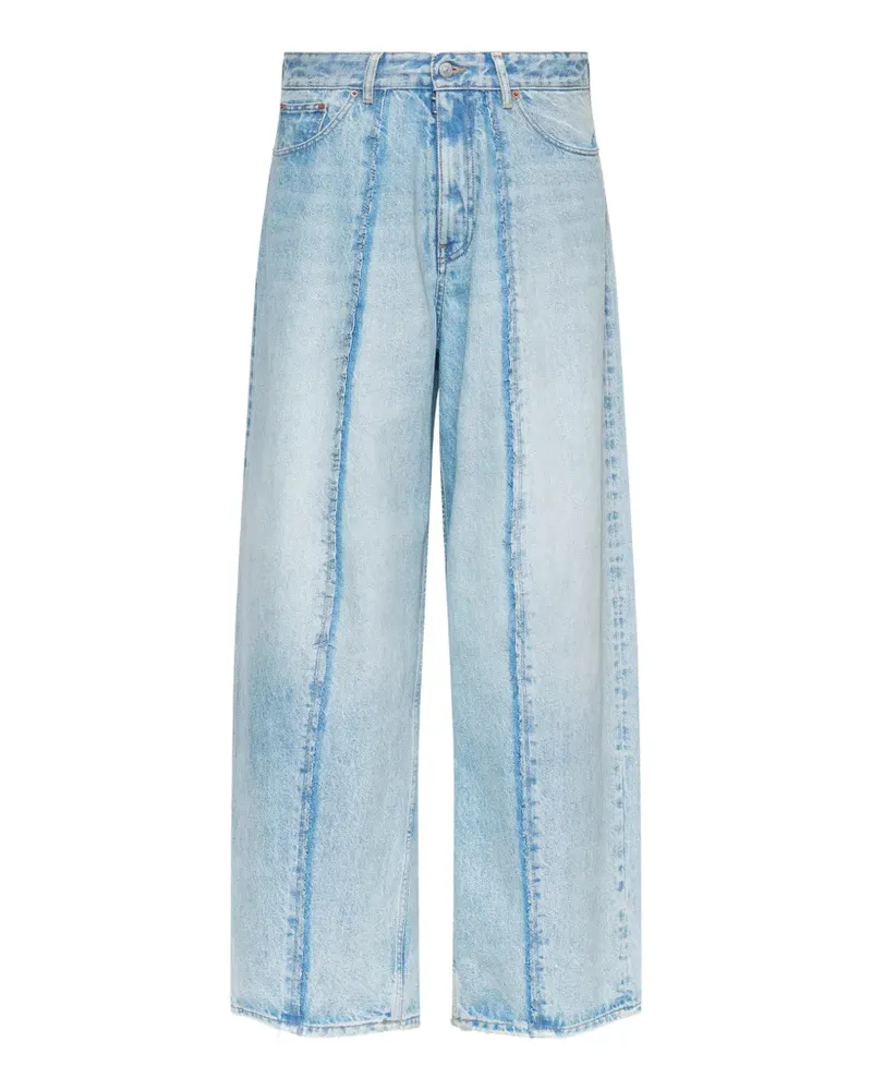 Maison Margiela wide-leg jeans - Blau Blau
