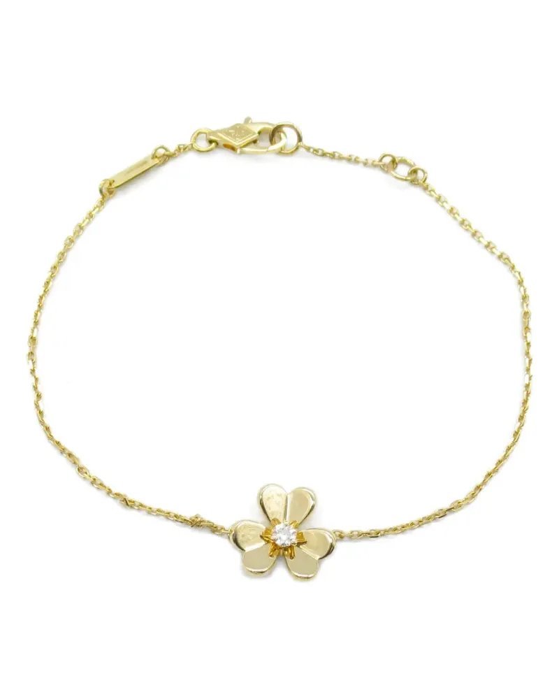 Van Cleef & Arpels 2010 18kt Frivole Gelbgoldarmband mit Diamanten Gold