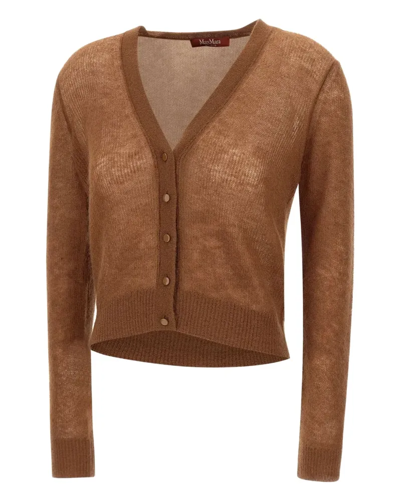 Max Mara v-neck button cardigan - Braun Braun
