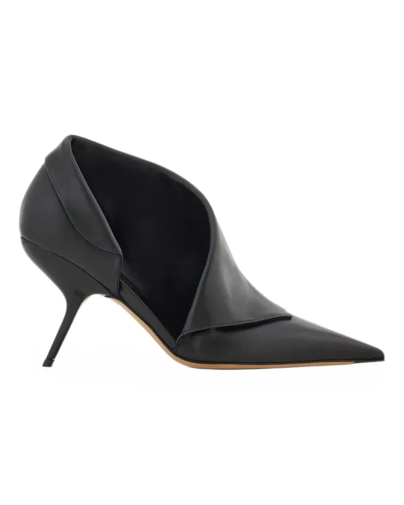 Ferragamo Litty Stiefeletten mit spitzer Kappe - Schwarz Schwarz