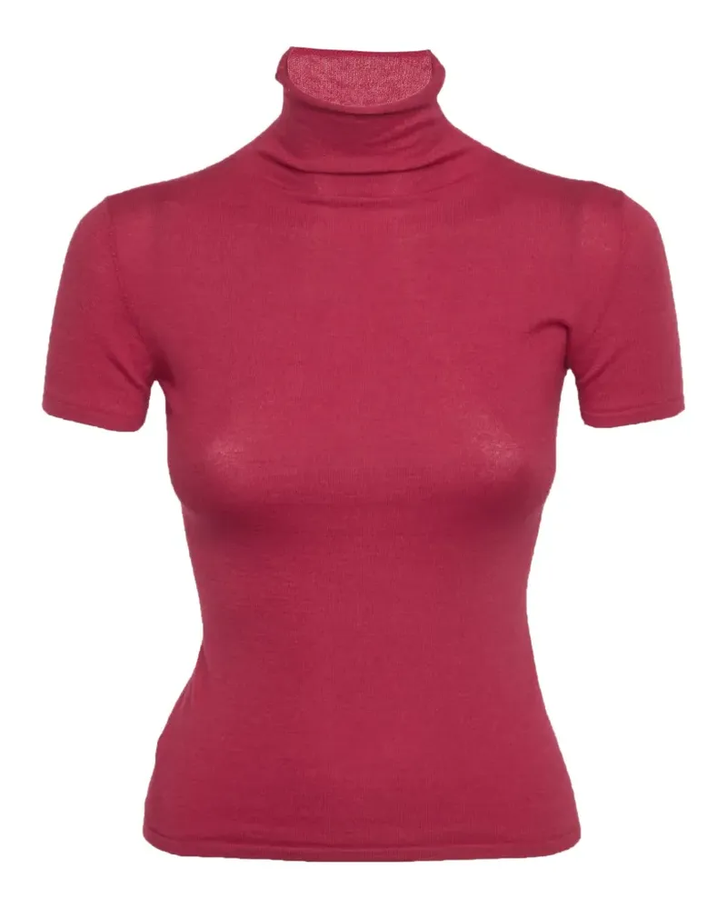 Brunello Cucinelli mock-neck sweater - Rot Rot