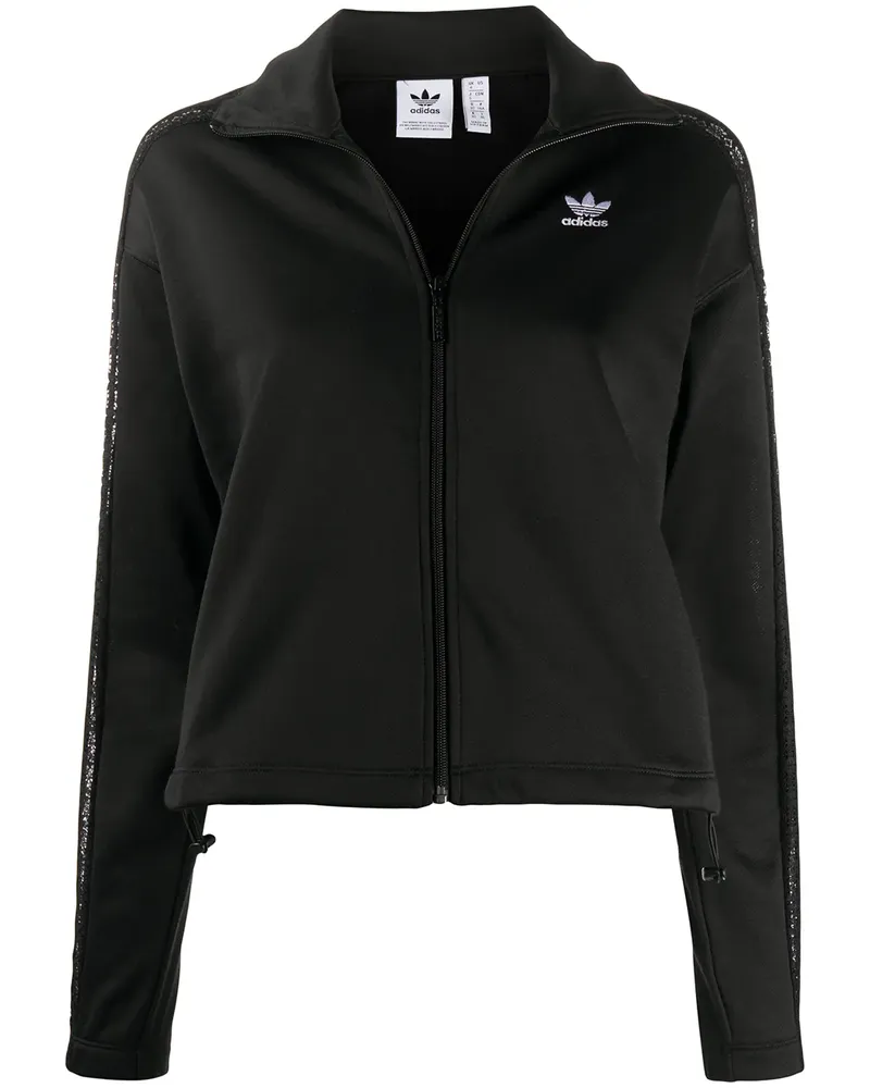 adidas Originals Lace Track Jacket WMNS "Black" - Schwarz Schwarz