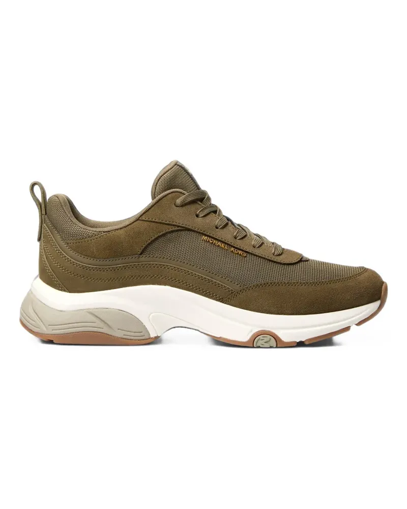 Michael Kors suede mesh sneakers - Grün Grün