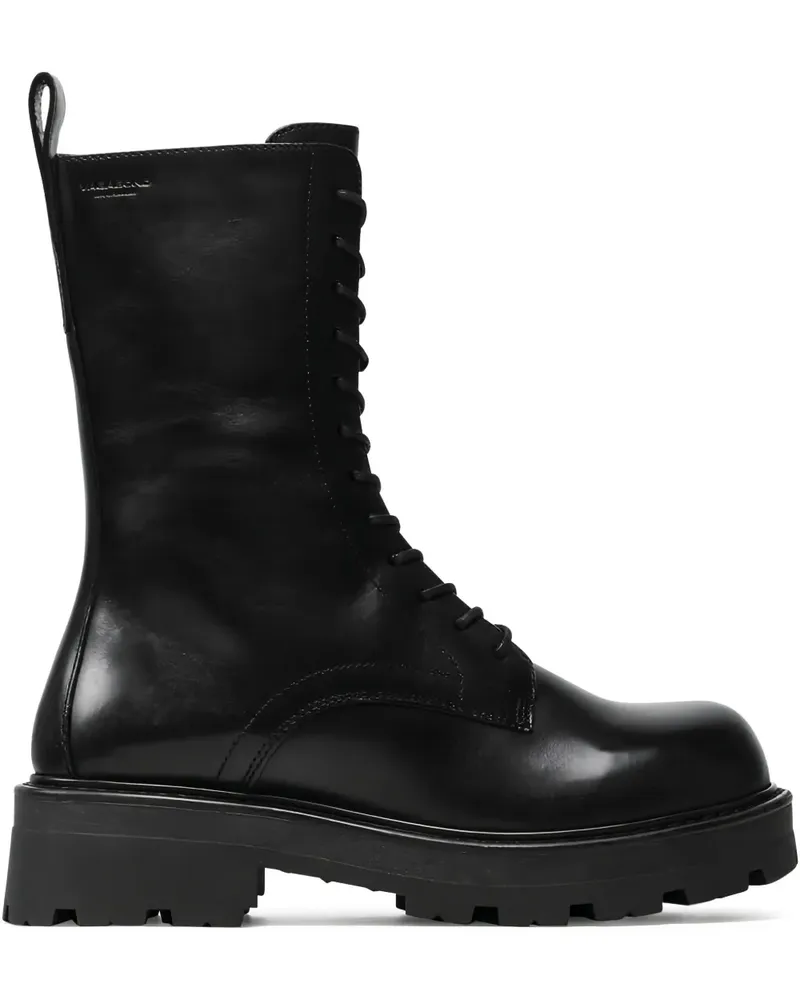 Vagabond Cosmo 2.0 Schnürstiefel mit Plateau - Schwarz Schwarz
