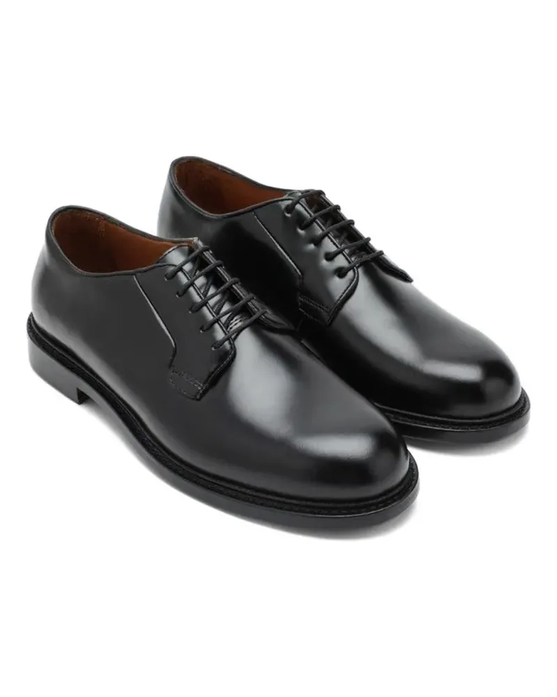 Sebago Milton leather derby shoes - Schwarz Schwarz