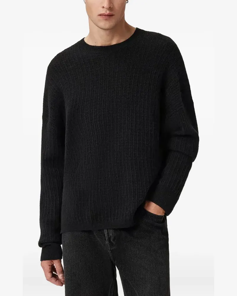 AllSaints Jakob crew-neck sweater - Schwarz Schwarz